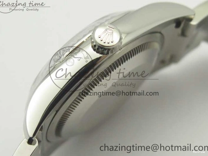 MiroTime 0225 DateJust 36 SS 116234 Fluted Bezel DJF Best Edition Blue Dial Stick Markers on SS Oyster Bracelet A Affordable 3373